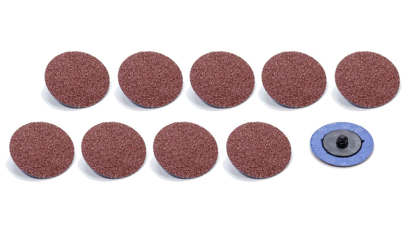 Twist Lock Sanding Disc 2in 60 Grit 10pk - Powerholics Performance LLC