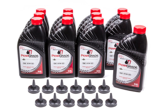 80w90 Hypoid Gear Oil Case 12 x 1 Qt. GL-4 - Powerholics Performance LLC