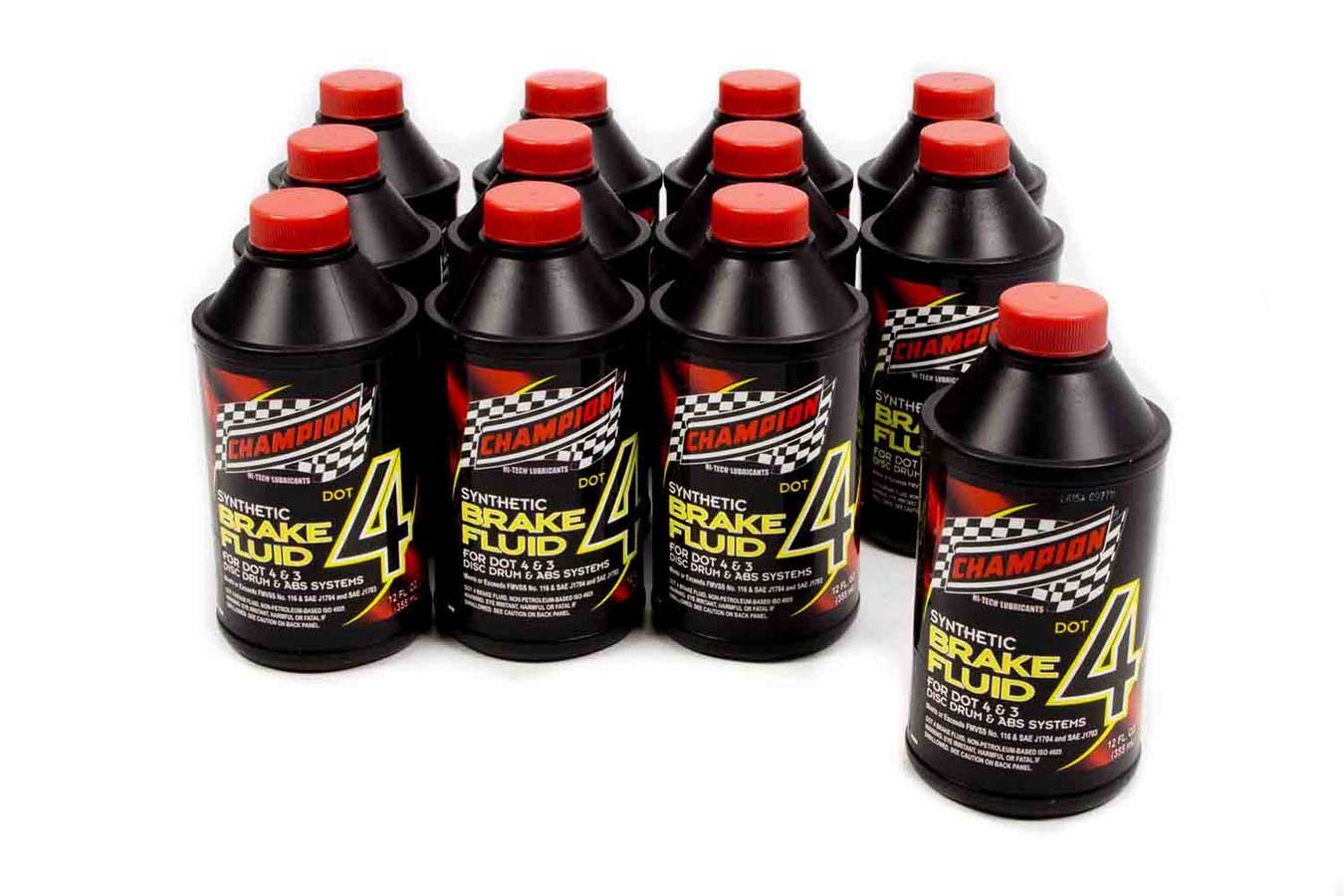 Brake Fluid DOT 4 12x12 oz. - Oval Obsessions 