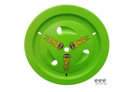 Wheel Cover Dzus-On Xtr Green - Oval Obsessions 