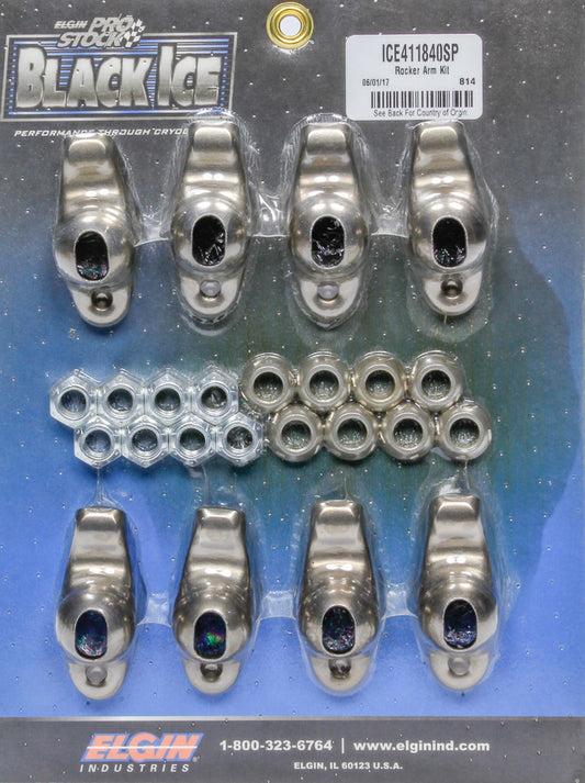 SBC B/I Rocker Arm Kit 1.60 Ratio 7/16 Stud - Oval Obsessions 