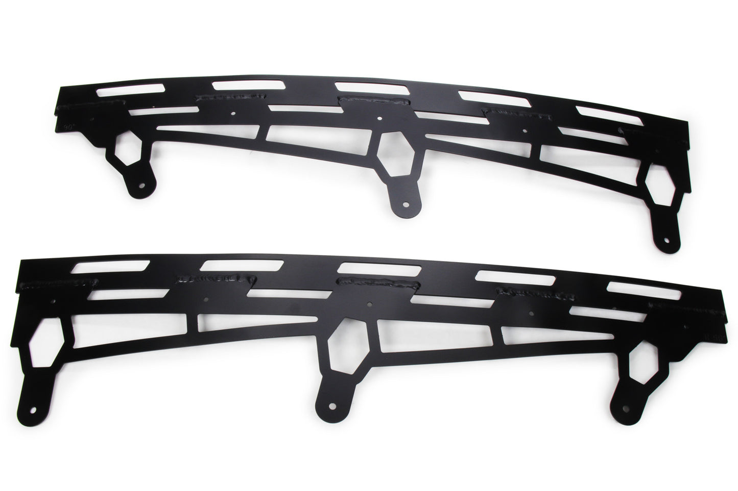 2019 LM Spoiler Repl Brackets 90 Deg Black Pr - Oval Obsessions 