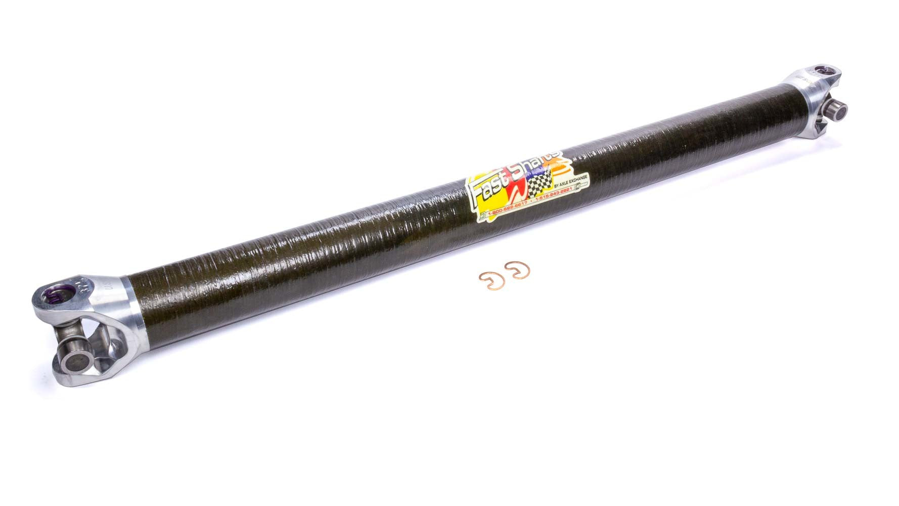 Drive Shaft Carbon Fiber 2.75in Dia 34.5in Long - Oval Obsessions 