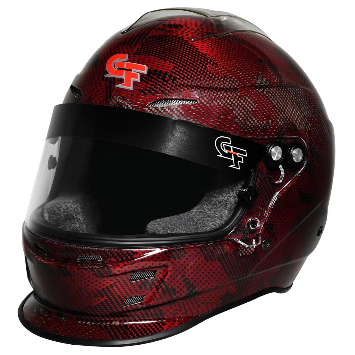 Helmet Nova Fusion Medium Red SA2020 - Oval Obsessions 