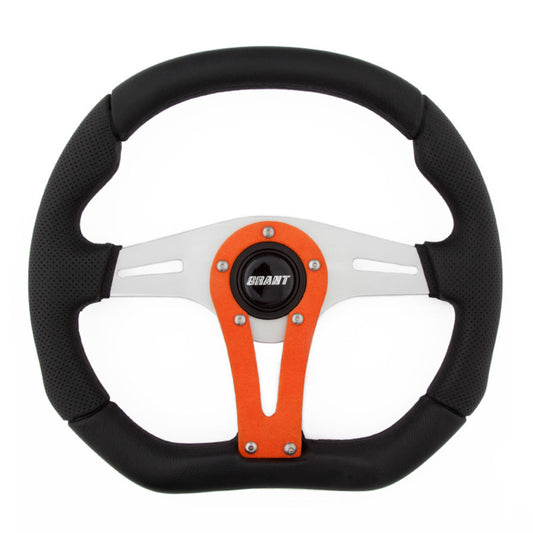 Racing Wheel D Series Orange - Oval Obsessions 