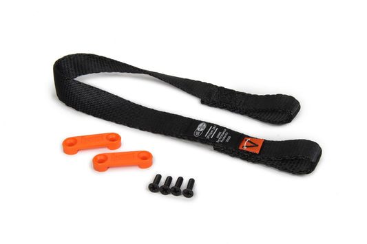 HANS QC Sliding Tether Kit Short 17in - Oval Obsessions 