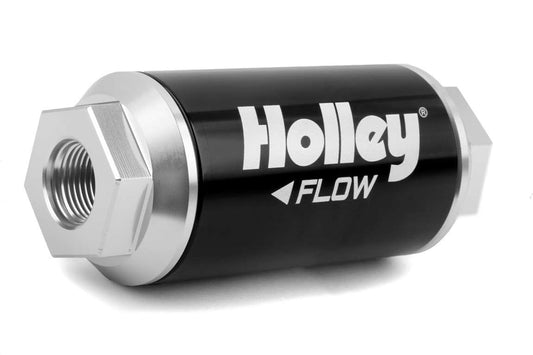Billet HP Fuel Filter - -8an 100-Micron 175GPH - Oval Obsessions 