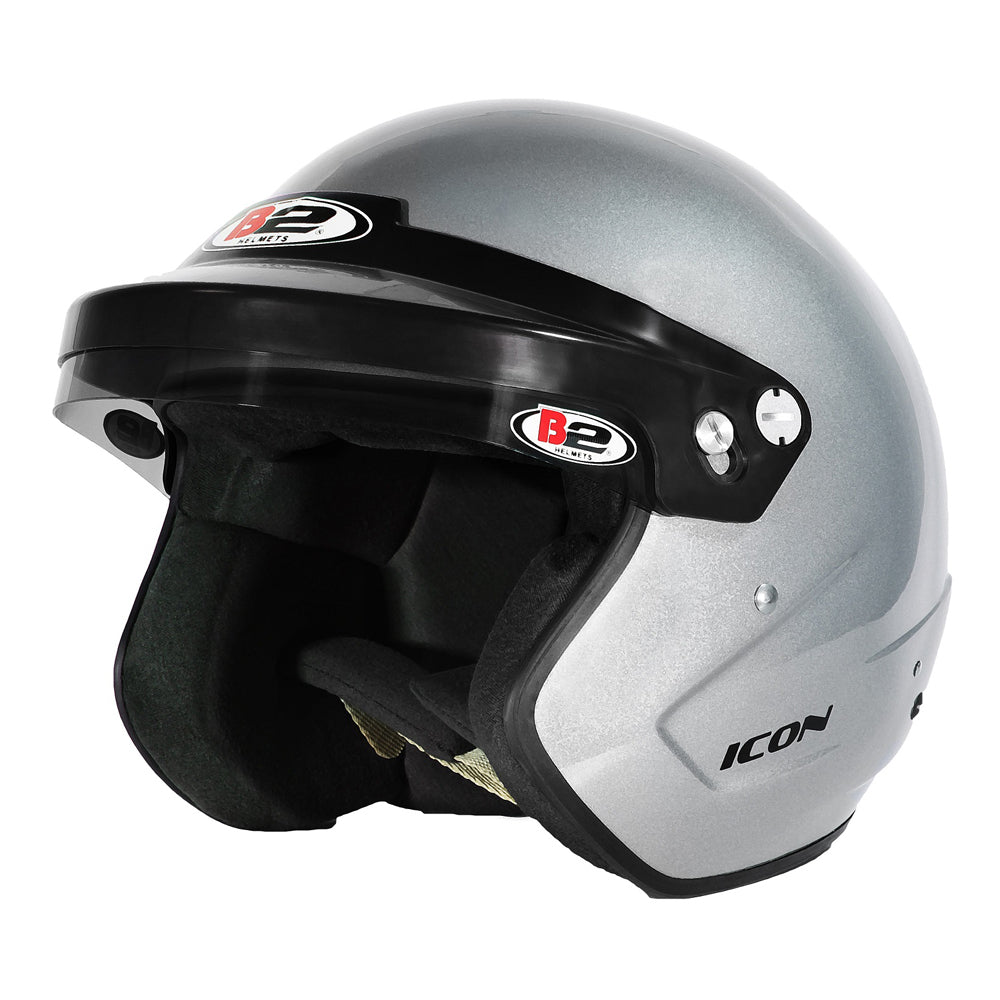 Helmet Icon Silver 57-58 Small SA20 - Oval Obsessions 