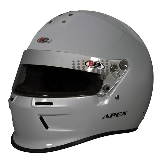 Helmet Apex Silver 58-59 Medium SA20 - Oval Obsessions 