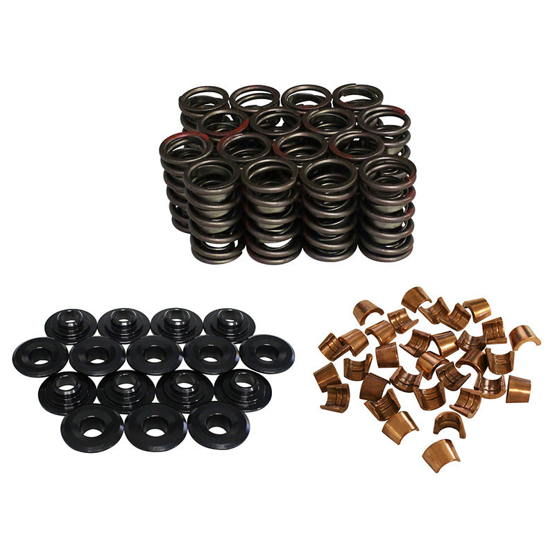 1.514 Dual Valve Spring & Retainer Kit w/Damper - Oval Obsessions 