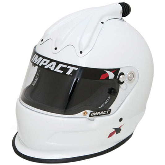 Helmet Super Charger Large White SA2020 - Oval Obsessions 