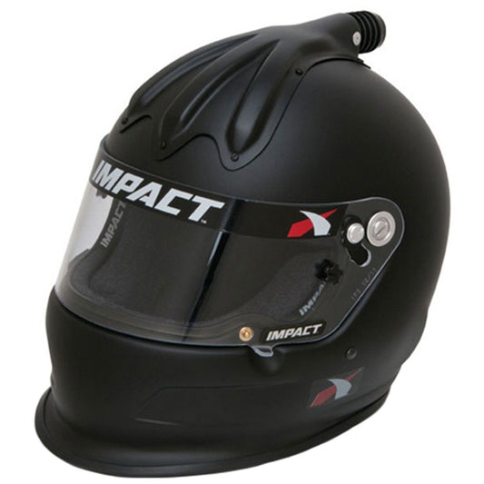 Helmet Super Charger Large Flat Black SA2020 - Oval Obsessions 