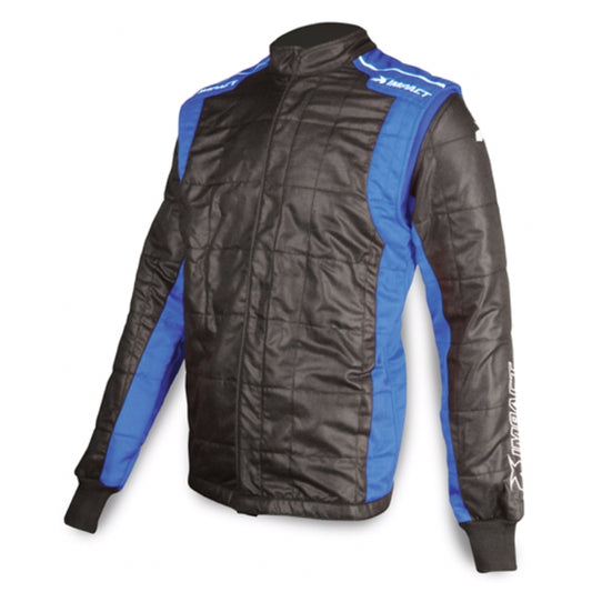 Jacket Racer XX-Large Black/Blue - Oval Obsessions 