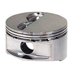 SBC Flat Top Piston Set 4.030 Bore -5cc - Oval Obsessions 