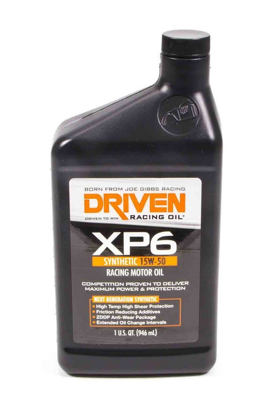 XP6 15w50 Synthetic Oil 1 Qt Bottle - Oval Obsessions 