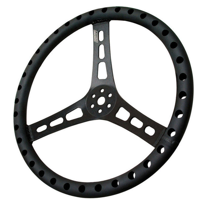 13in LW Steering Wheel Alum Dished - Oval Obsessions 