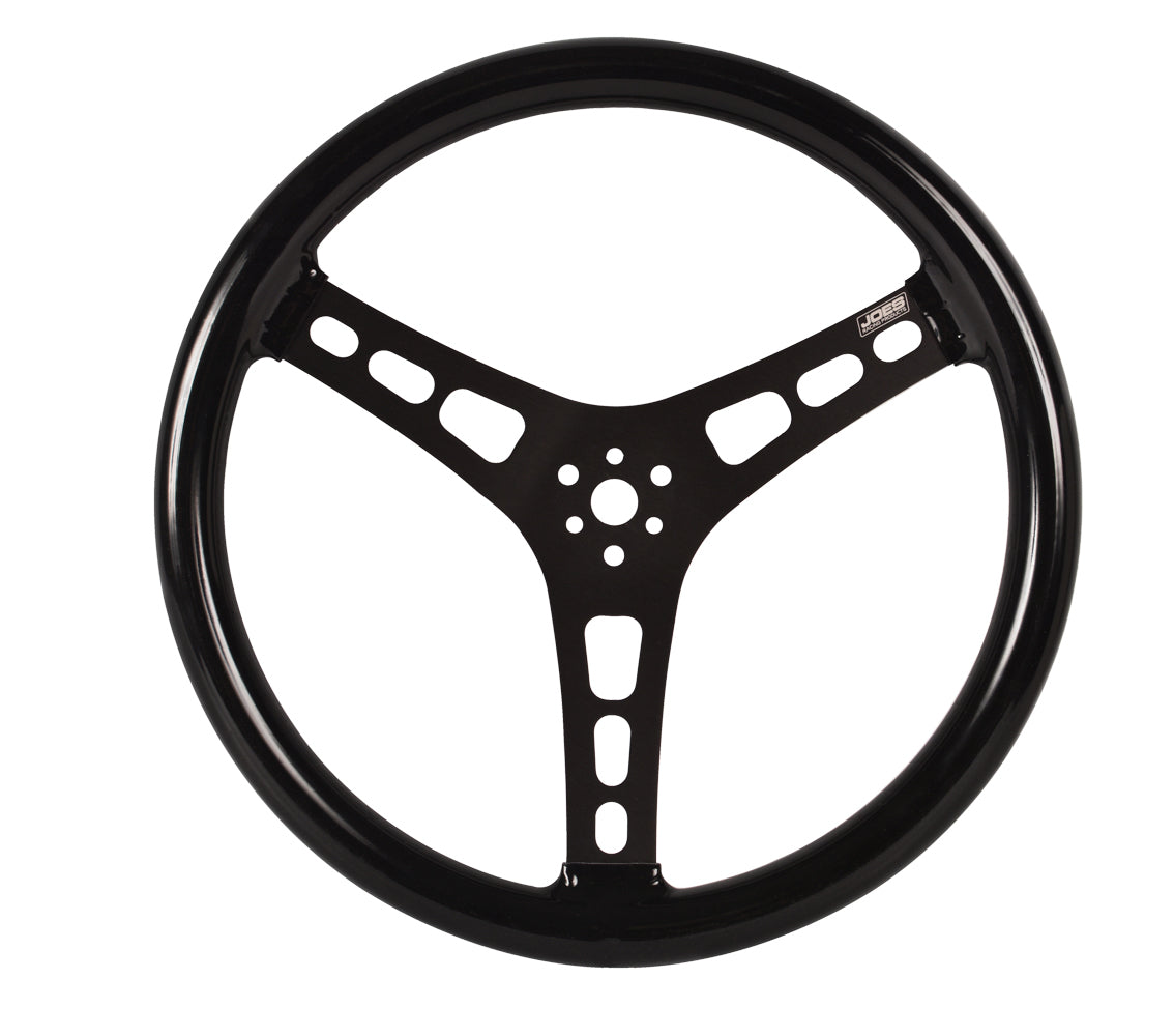 Steering Wheel 13in Alum Dished Rubber Coated - Oval Obsessions 