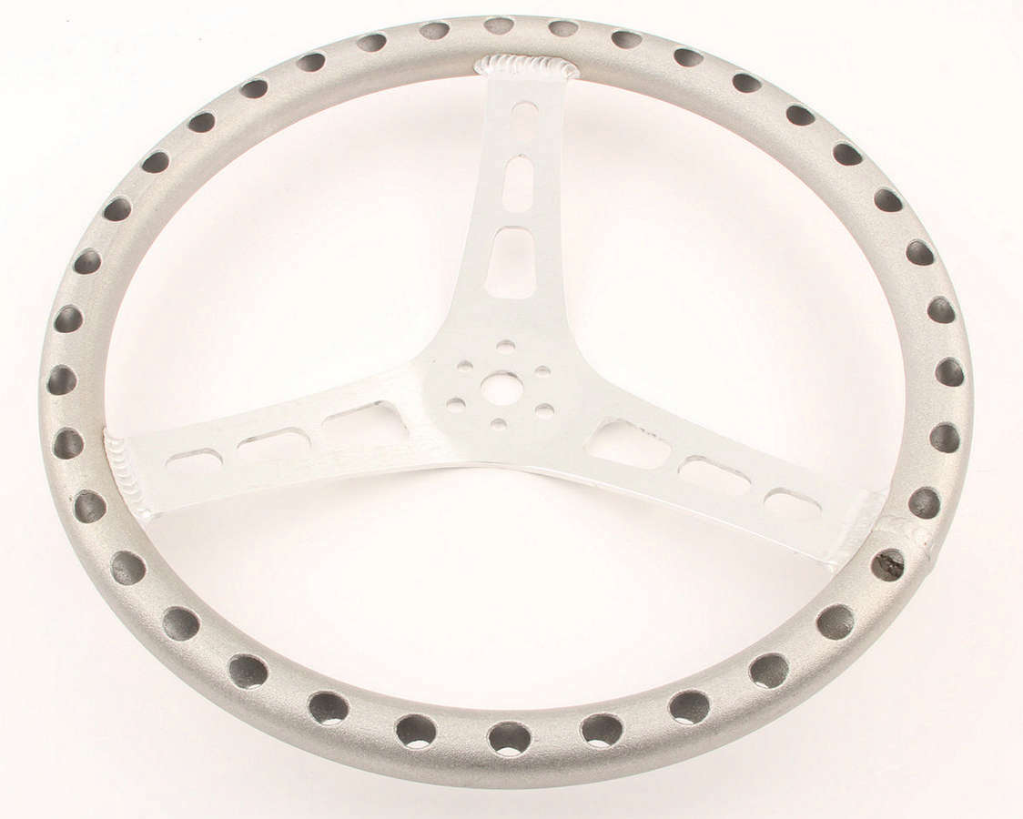 17in LW Steering Wheel Aluminum Dished - Oval Obsessions 