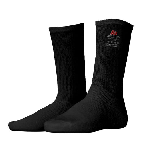 Socks Nomex K1 Black Large/X-Large - Oval Obsessions 
