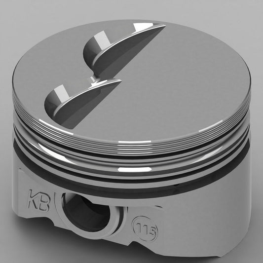 SBF Flat Top Piston Set 4.030 Bore -6.5cc - Oval Obsessions 