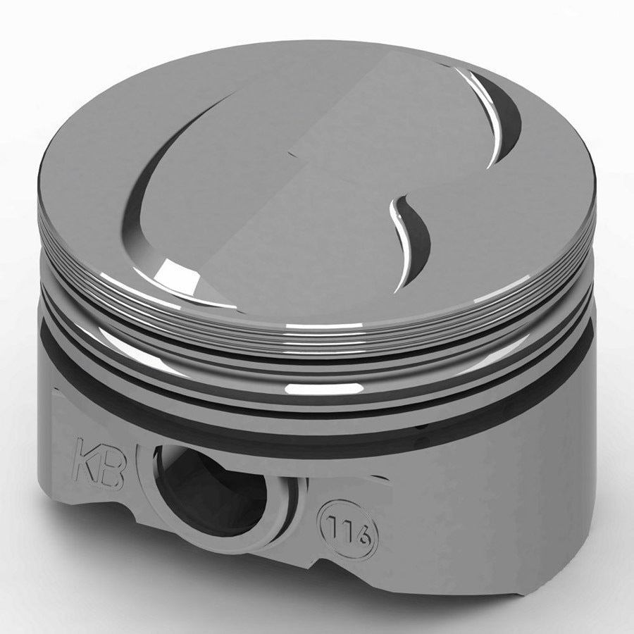 SBF Domed Piston Set 4.030 Bore +2.6cc - Oval Obsessions 