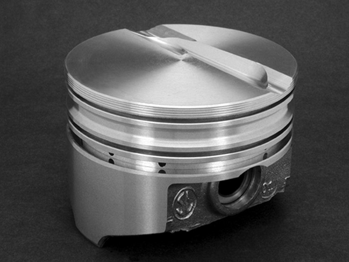 SBC Flat Top Piston Set 4.030 Bore -7cc - Oval Obsessions 