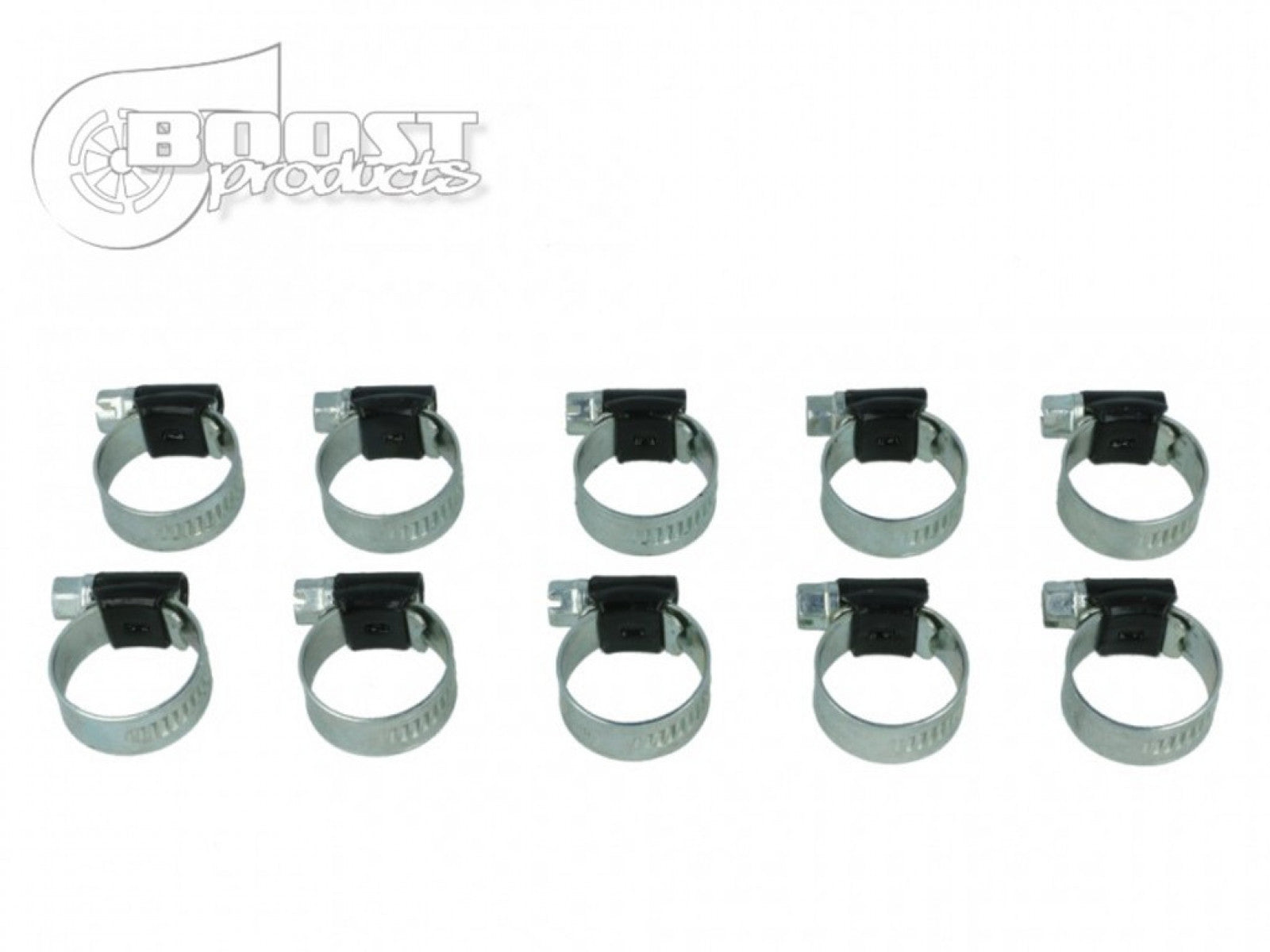 BOOST Products 10 Pack HD Clamps, Black, 2-1/4 - 3" Range - Premium Hose Clamps from BOOST Products - Just $11.93! Shop now at Powerholics Performance LLC