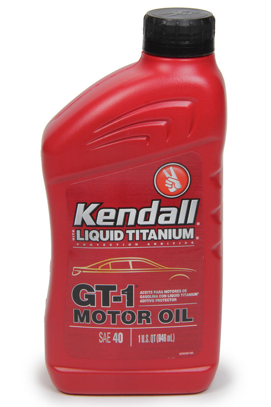 Kendall 40w Gt-1 Hi Perf Oil 1qt - Oval Obsessions 