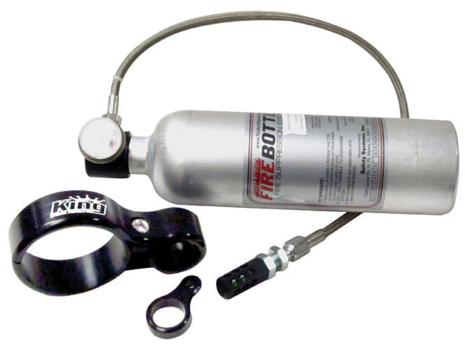 Fire Bottle And Clamp Kit Heat Activated - Oval Obsessions 