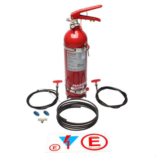 Fire Supression Club System Zero 2000 2.25kg - Oval Obsessions 