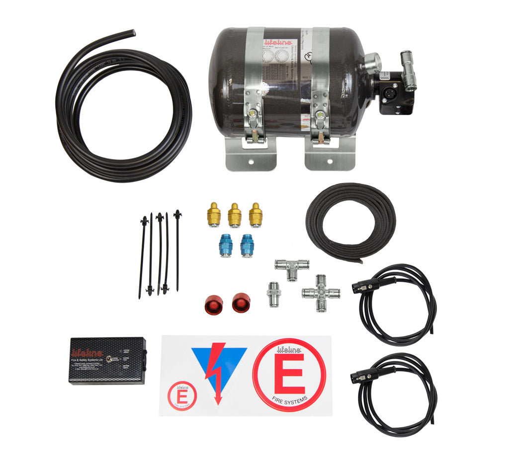 Fire Suppression System Electric Zero 360 FIA - Oval Obsessions 