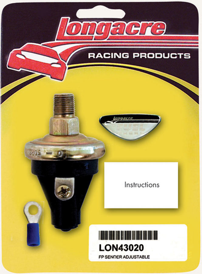 Fuel Pressure Sender 1/8in. NPT 2-7psi - Oval Obsessions 