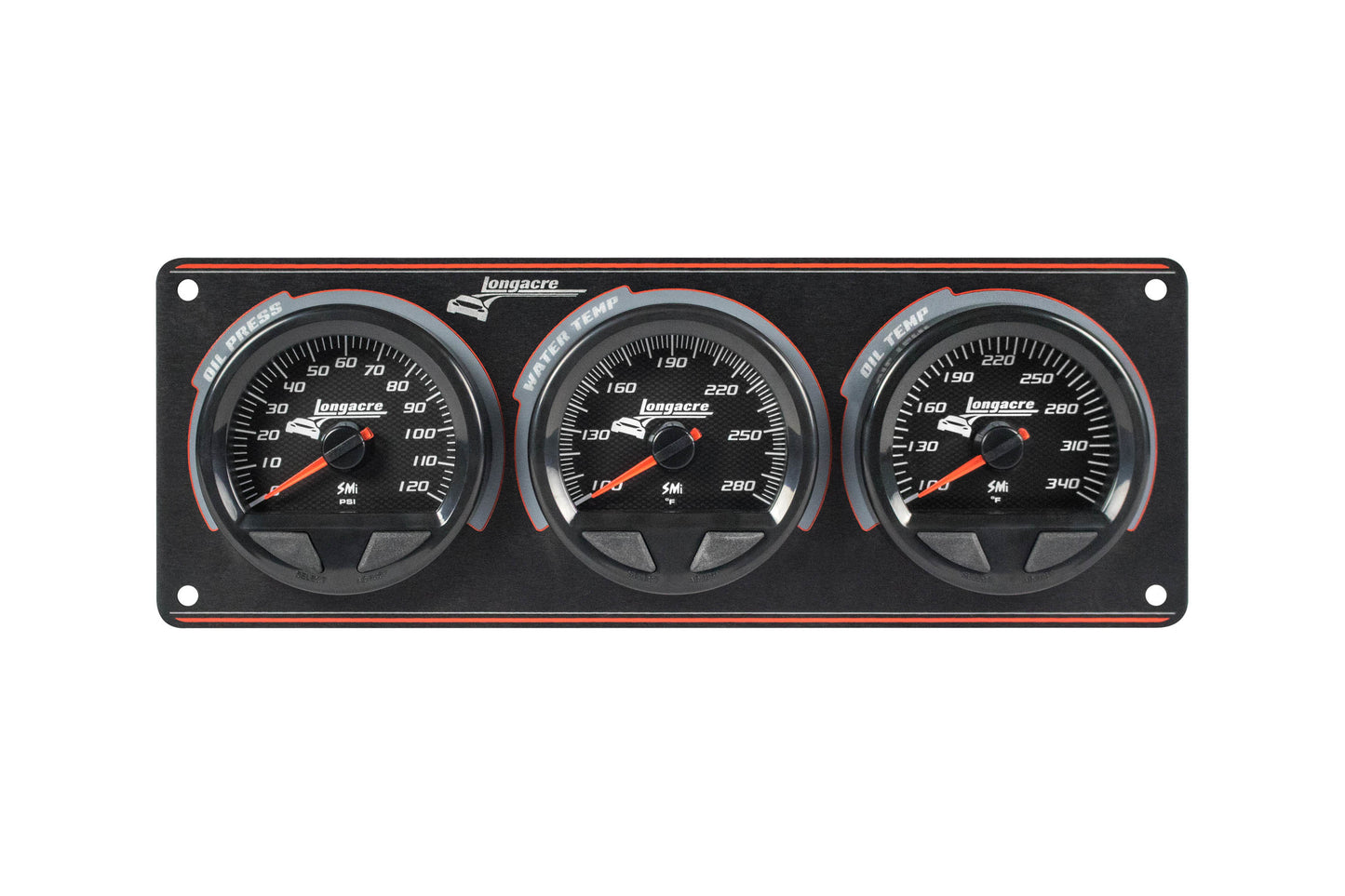 Waterproof SMI 3 Gauge Panel OP/WT/OT - Oval Obsessions 