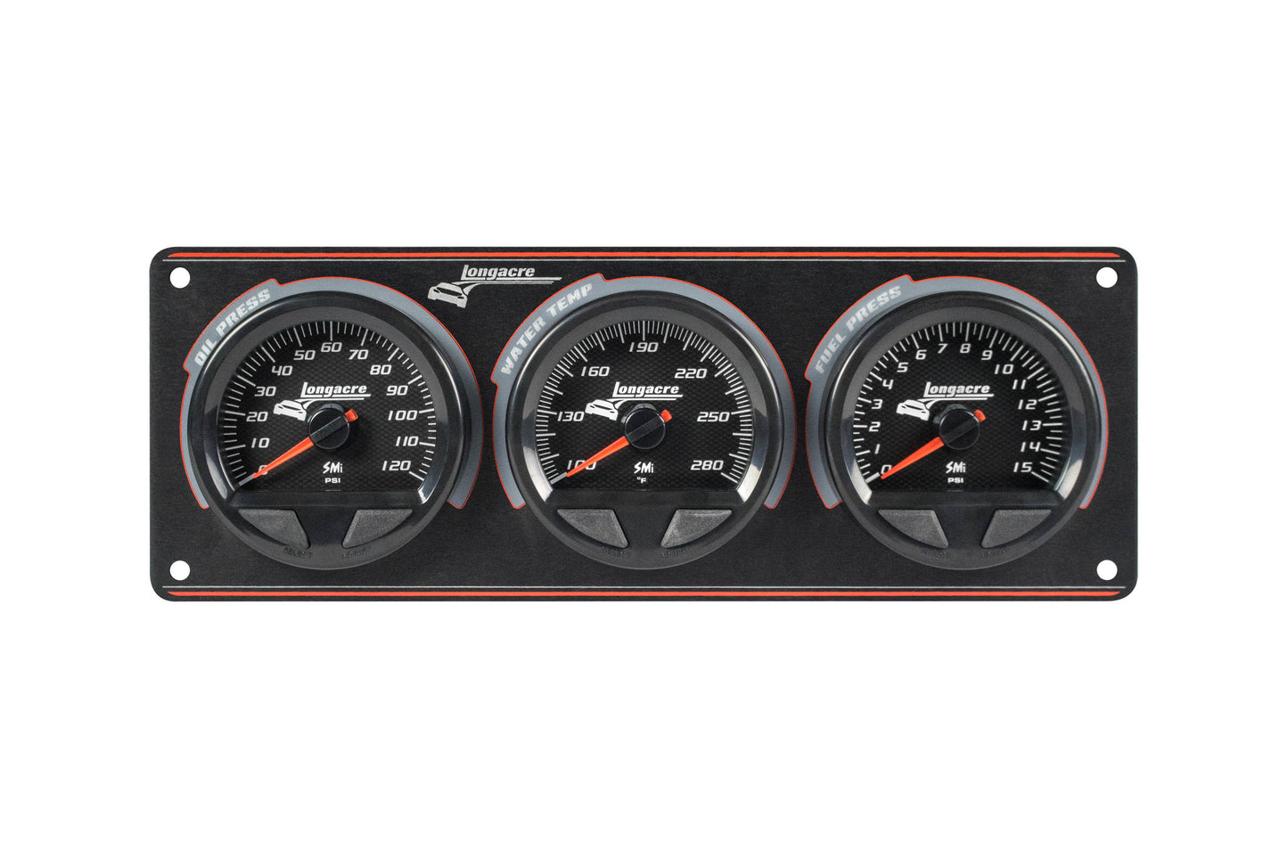 Waterproof SMI 3 Gauge Panel OP/WT/FP - Oval Obsessions 