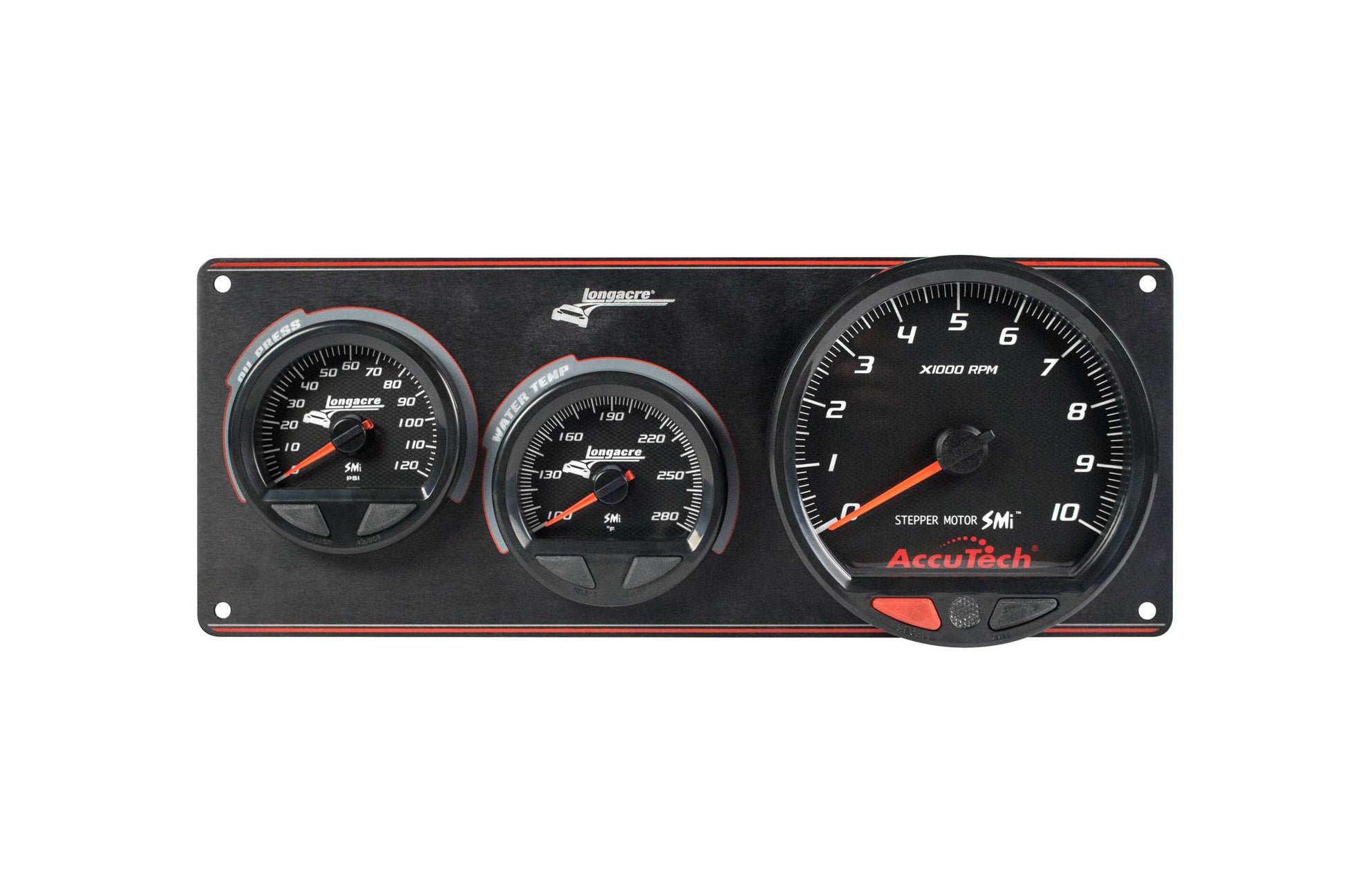 Waterproof SMI 2 Gauge Panel W/Tach OP/WT - Oval Obsessions 