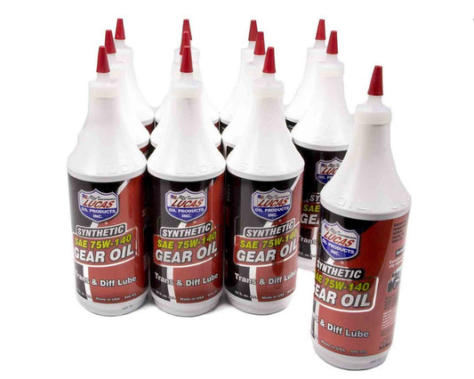 Synthetic 75w140 Trans/ Diff Lube 12x1 Qt - Oval Obsessions 