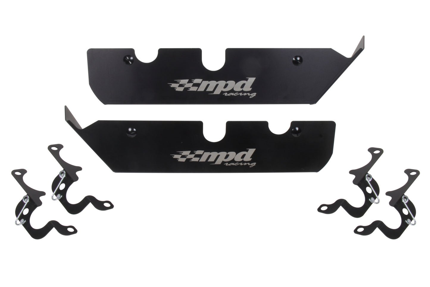 Spark Plug Guards Complete Set Black - Oval Obsessions 