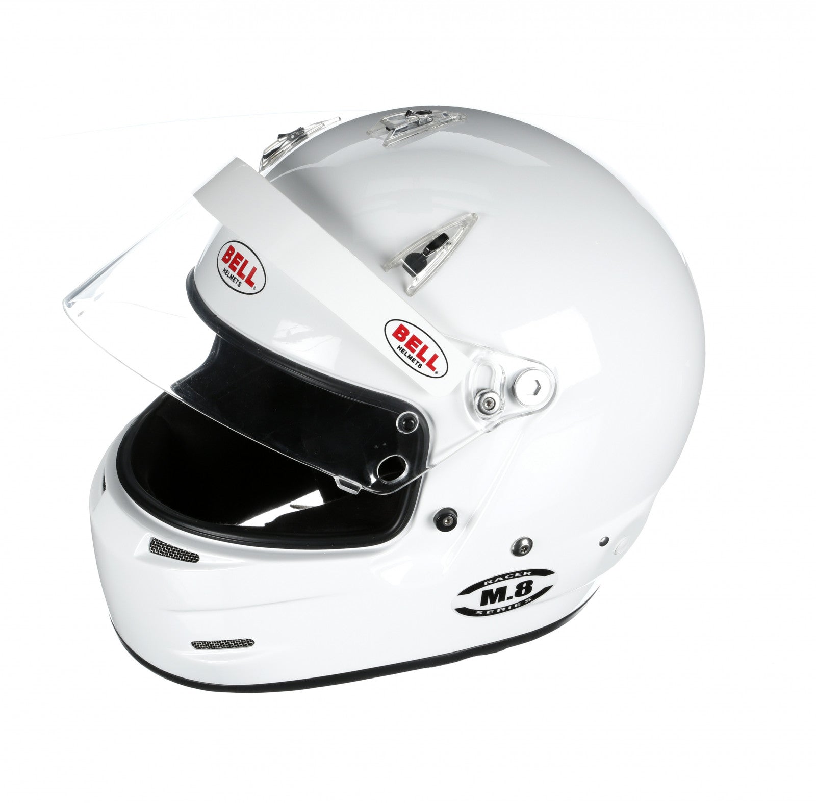 Bell M8 Racing Helmet-White Size 3X Extra Large - Premium Helmets from Bell - Just $549.95! Shop now at Powerholics Performance LLC