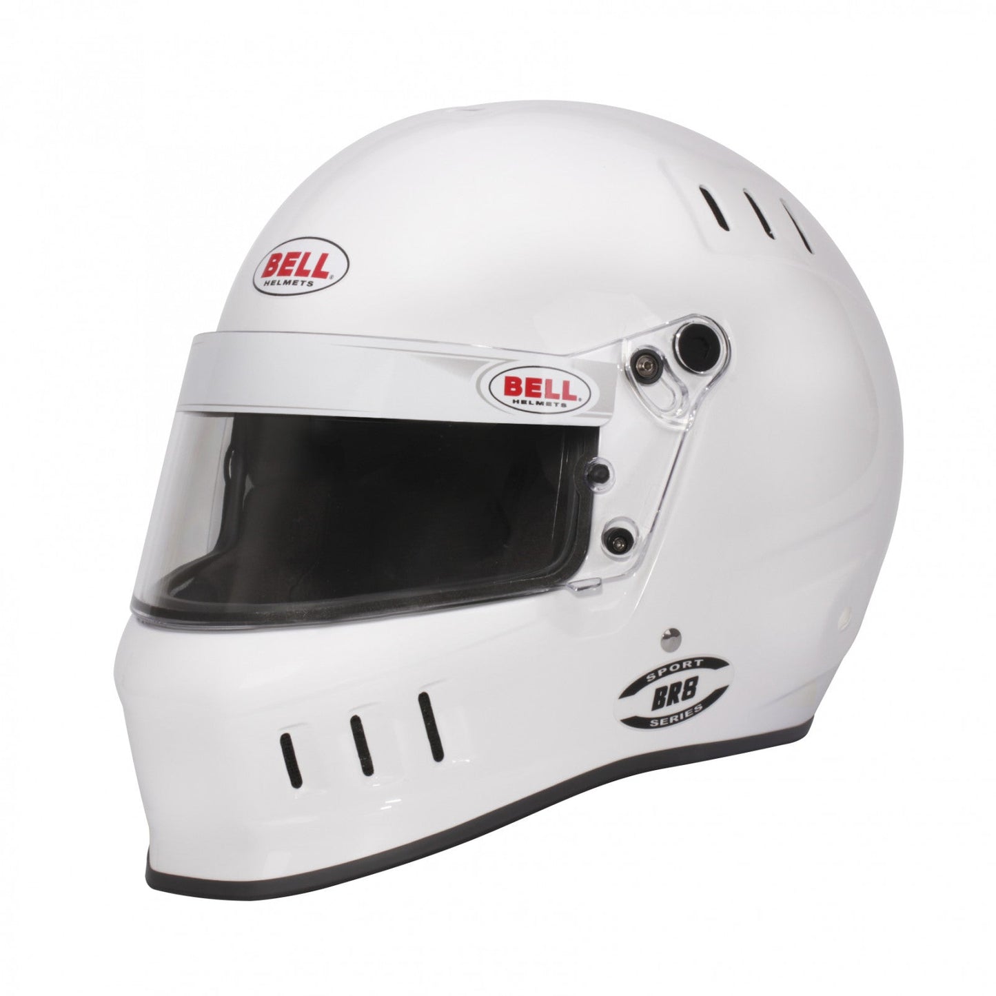 Bell BR8 White Helmet Size Large - Premium  from Bell - Just $699.95! Shop now at Powerholics Performance LLC