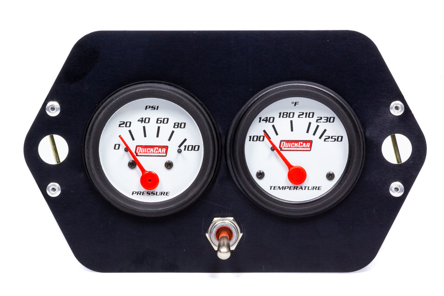 Gauge Panel 2in Open Wheel w/ Switch - Oval Obsessions 