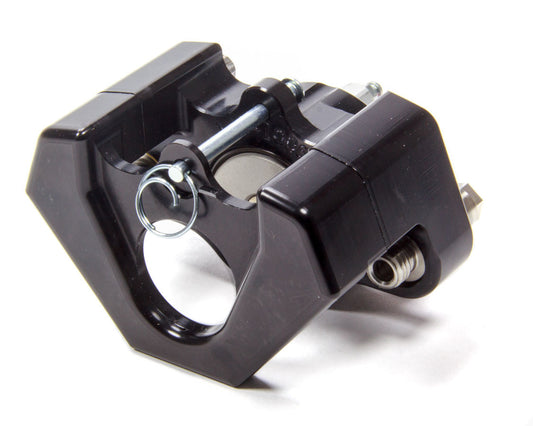 Caliper Single Piston Floating LF Black - Oval Obsessions 