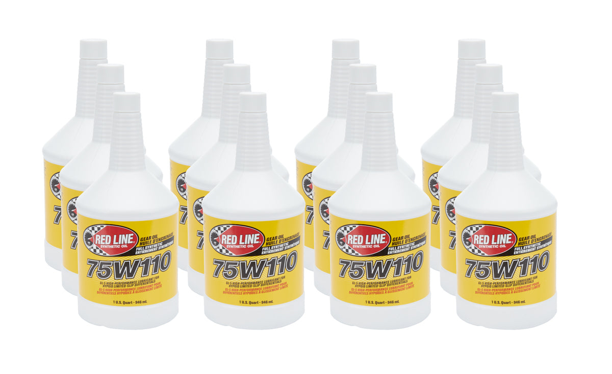 Gear Oil 75w110 Case 12x1 Quart GL-5 - Oval Obsessions 