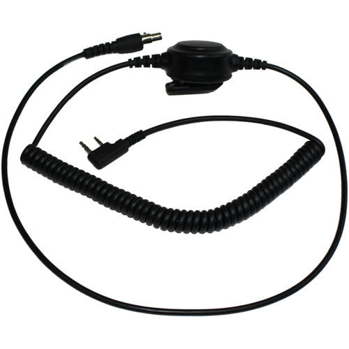 Quick Disconnect Cable For Headset With Button - Oval Obsessions 