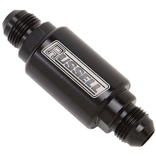 P/C #8 3-1/4in Fuel Filter - Black - Oval Obsessions 