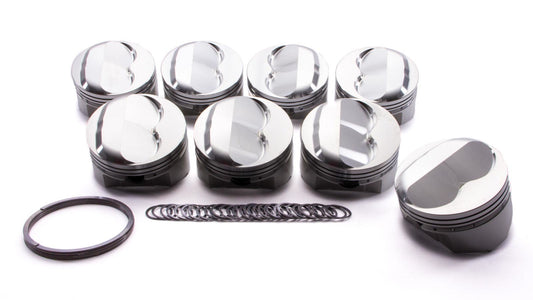 SBC Domed Piston Set 4.040 Bore - Oval Obsessions 