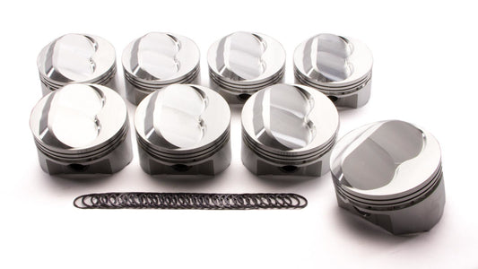 SBC Domed Piston Set 4.030 Bore - Oval Obsessions 