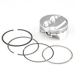 SBC Domed Pro-Series Piston & Ring Set 4.030 - Oval Obsessions 