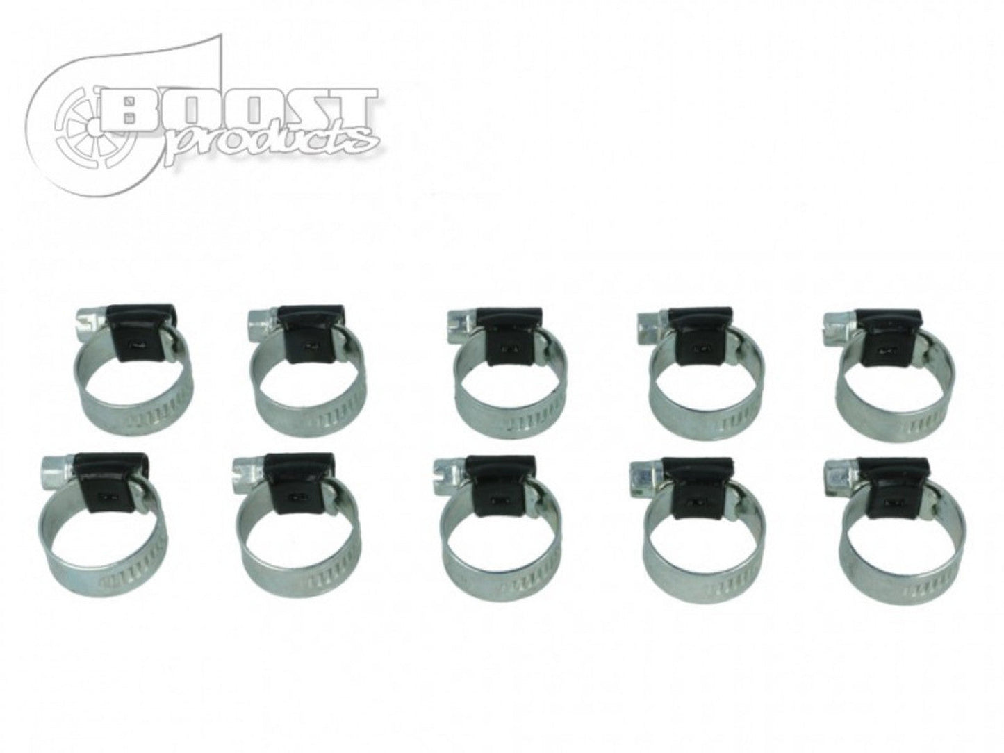 BOOST Products 10 Pack HD Clamps, Black, 4 - 5-1/2" Range - Premium Hose Clamps from BOOST Products - Just $18.21! Shop now at Powerholics Performance LLC