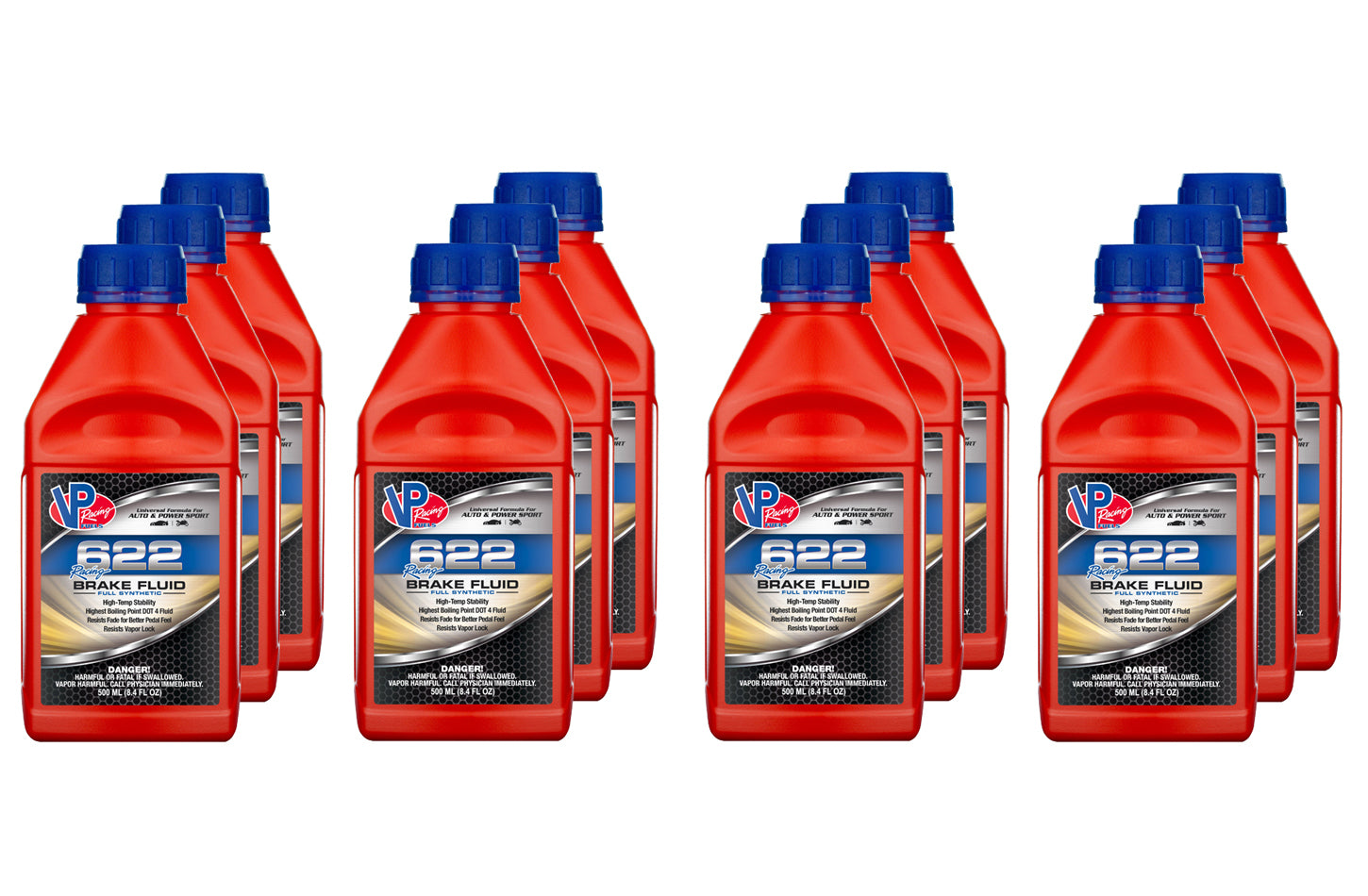 Brake Fluid Racing 622 500ml (Case 12) - Oval Obsessions 