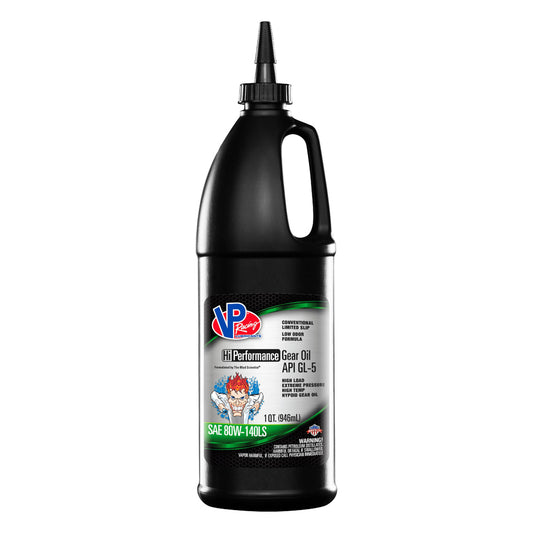 VP GL-5 80w140 Gear Oil Hi-Perf 1 Qt - Oval Obsessions 